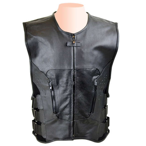 Motorbike Leather Vests