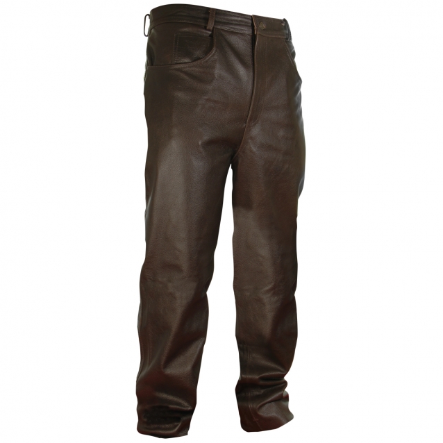 Leather Fashion Pants Men