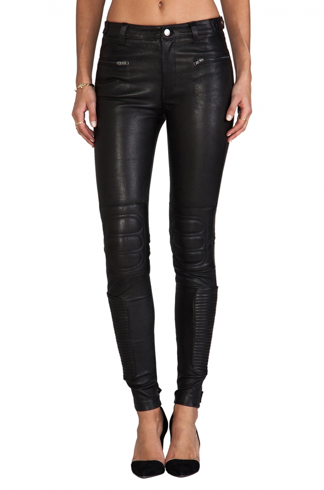 Leather Fashion Pants women 